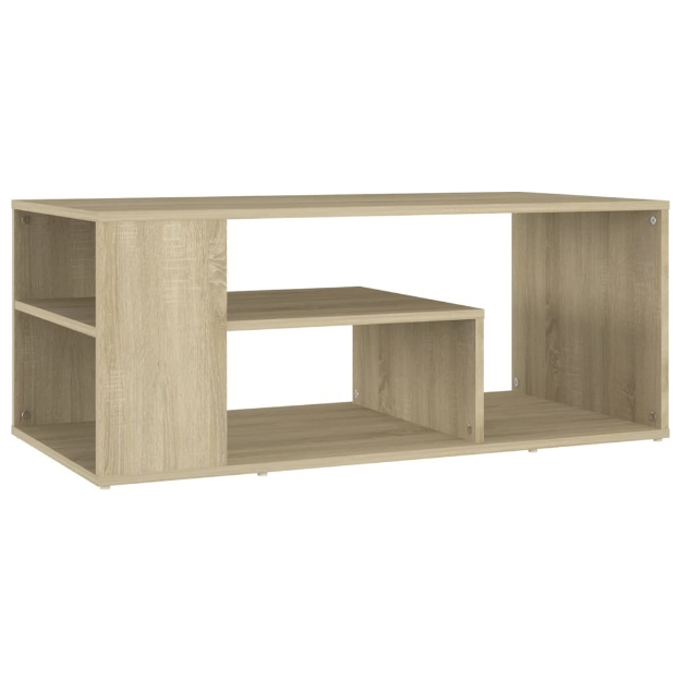 Tavolino da Salotto Rovere Sonoma 100x50x40cm Legno Multistrato