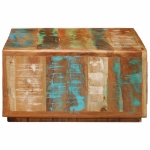 Tavolino da Salotto 89x55x29 cm in Legno Massello di Recupero