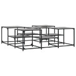 Tavolino Salotto Grigio Sonoma 121x121x40 cm Legno Multistrato