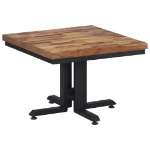 Tavolino da Salotto 55x55x40cm Massello Teak di Recupero