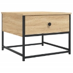 Tavolino da Salotto Rovere Sonoma 51x51x40 cm Legno Multistrato