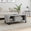 Tavolino Salotto Grigio Sonoma 90x50x36,5 cm Legno Multistrato