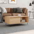 Tavolino Salotto Rovere Sonoma 90x50x36,5 cm Legno Multistrato