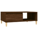 Tavolino da Salotto Rovere Marrone 90x60x35 cm in Truciolato