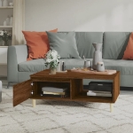 Tavolino da Salotto Rovere Marrone 90x60x35 cm in Truciolato
