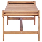 Tavolino da Salotto 100x50x45 cm in Massello di Teak
