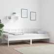 Dormeuse Bianca in Legno Massello di Pino 80x200 cm