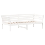 Dormeuse senza Materasso Bianca 90x200 cm Legno Massello Pino
