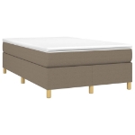 Giroletto a Molle con Materasso Tortora 120x190 cm in Tessuto