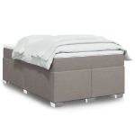Giroletto a Molle con Materasso Tortora 120x190 cm in Tessuto