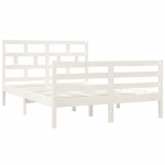 Giroletto Bianco 135x190 cm Double in legno Massello