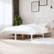 Giroletto Bianco 180x200 cm Super King in Legno Massello