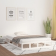 Giroletto Bianco 200x200 cm in Legno Massello