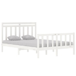 Giroletto Bianco in Legno Massello 140x190 cm