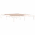 Giroletto Bianco in Legno Massello 150x200 cm King Size