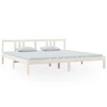 Giroletto Bianco in Legno Massello 200x200 cm