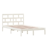 Giroletto Bianco in Legno Massello di Pino 120x200 cm