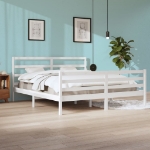 Giroletto Bianco in Legno Massello di Pino 200x200 cm