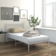 Giroletto Bianco in Metallo 90x200 cm