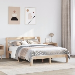 Giroletto con Testiera 120x190 cm in Legno Massello di Pino
