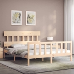 Giroletto con Testiera 160x200 cm in Legno Massello
