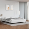 Giroletto con Testiera Bianco 160x200 cm in Similpelle