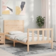 Giroletto con Testiera Small Single in Legno Massello