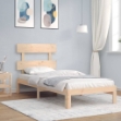 Giroletto con Testiera Small Single in Legno Massello