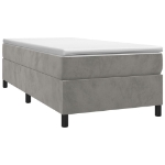 Giroletto Grigio Chiaro 100x200 cm in Velluto