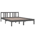 Giroletto Grigio in Legno Massello 140x200 cm