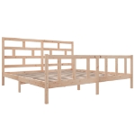 Giroletto in Legno Massello di Pino 200x200 cm