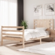 Giroletto in Legno Massello di Pino 90x190 cm Single