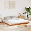 Giroletto Marrone Cera 200x200 cm in Legno Massello di Pino