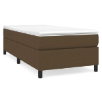 Giroletto Marrone Scuro 90x200 cm in Tessuto