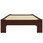 Giroletto Marrone Scuro in Legno Massello di Pino 100x200 cm