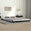 Giroletto Nero 120x200 cm in Legno Massello di Pino