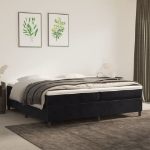 Giroletto Nero 200x200 cm in Velluto