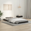 Giroletto Nero 90x200 cm in Legno Massello di Pino