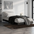 Giroletto Nero 90x200 cm in Legno Multistrato