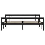 Giroletto Nero e Bianco in Metallo 180x200 cm