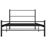 Giroletto Nero in Metallo 100x200 cm