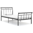 Giroletto Nero in Metallo 90x200 cm