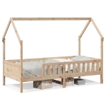 Giroletto per Bambini 90x190 cm in Legno Massello di Pino