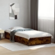 Giroletto Rovere Fumo 90x190 cm in Legno Multistrato e Metallo