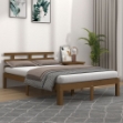 Giroletto senza Materaso Ambra in Legno Massello 200x200 cm