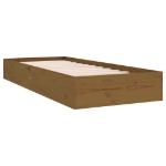 Giroletto senza Materaso Ambra in Legno Massello 75x190 cm