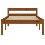 Giroletto senza Materaso Ambrato in Legno di Pino 100x200cm