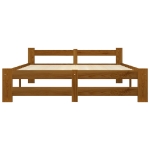 Giroletto senza Materaso Ambrato in Legno di Pino 160x200 cm