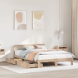 Giroletto senza Materasso 140x200 cm in Legno Massello di Pino