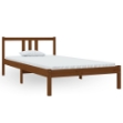 Giroletto senza Materasso Ambra in Legno Massello 100x200 cm